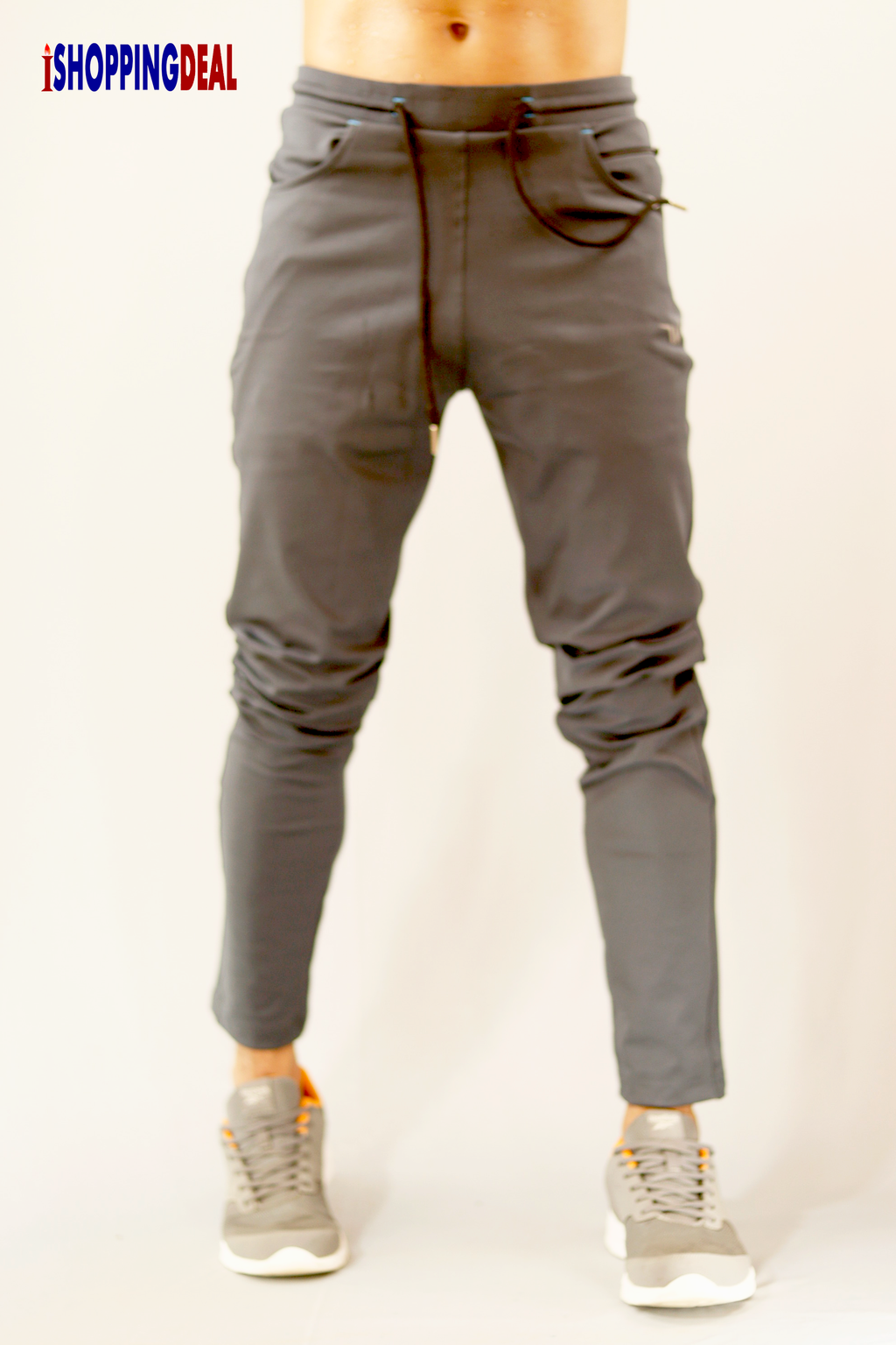 Grey color track pant