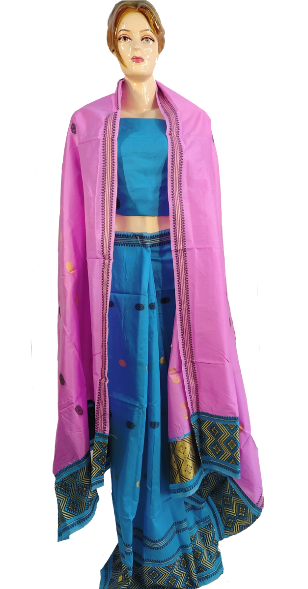 Assamese sales mekhela chadar