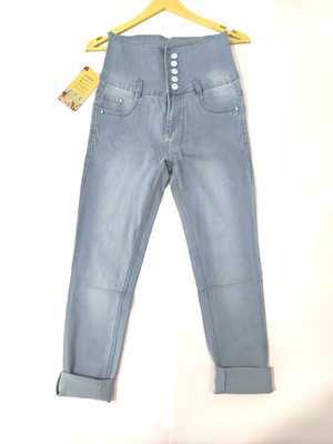 Rodex 5 Button Broad Belt Slim fit and Sretchable Jeans
