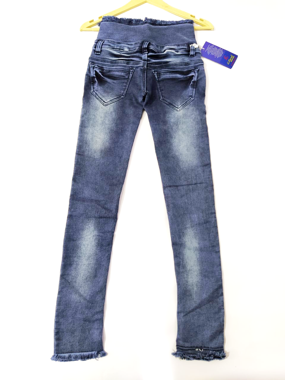 G - Eleven 4 Button Broad Belt Slim fit Stretchable Jeans