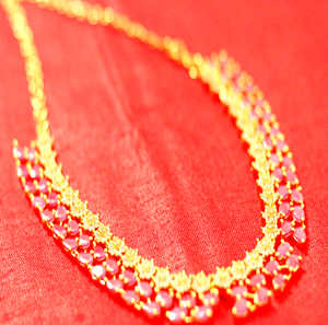 gold plated necklace, immitation jewellery,
